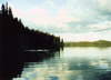 Hladina Janice Lake, Little Fort, Kanada