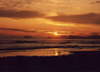 Z�pad slunce na Long Beach.