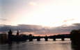 Vltava a Karl�v most.