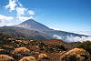 Sopka Pico del Teide.
