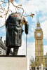 Pomn�k W. Churchilla v Lond�n�.